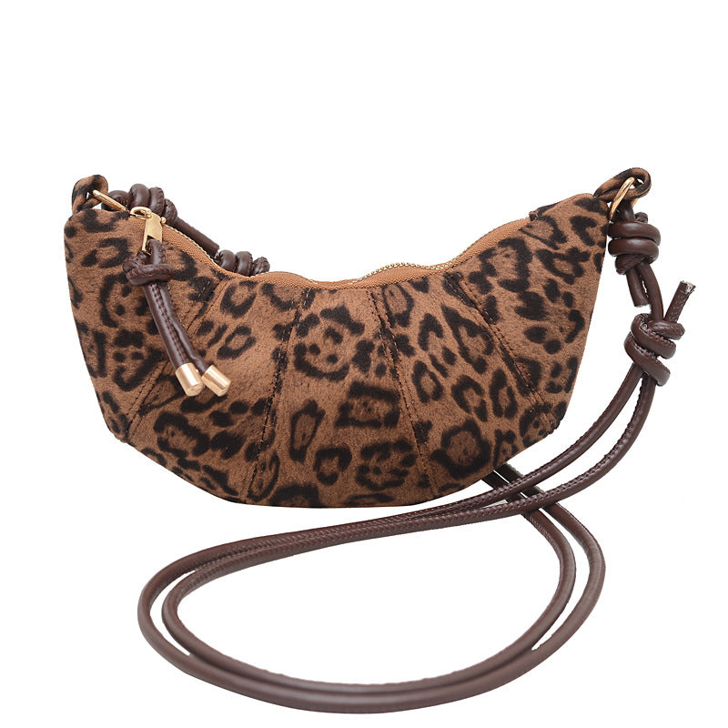 Fashionable Leopard Print Handbag