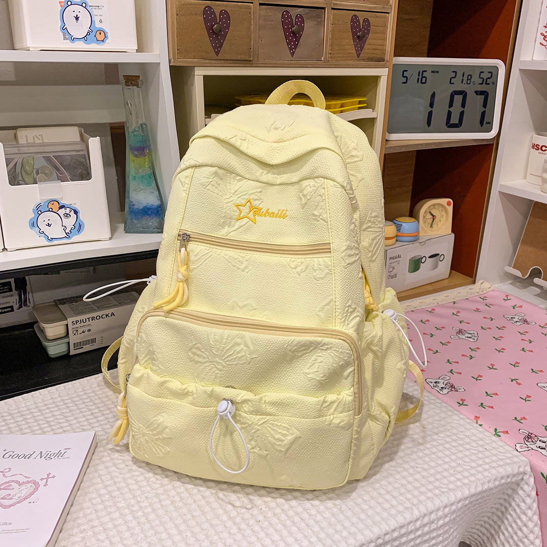 Stylish Textured Backpack Kalsten