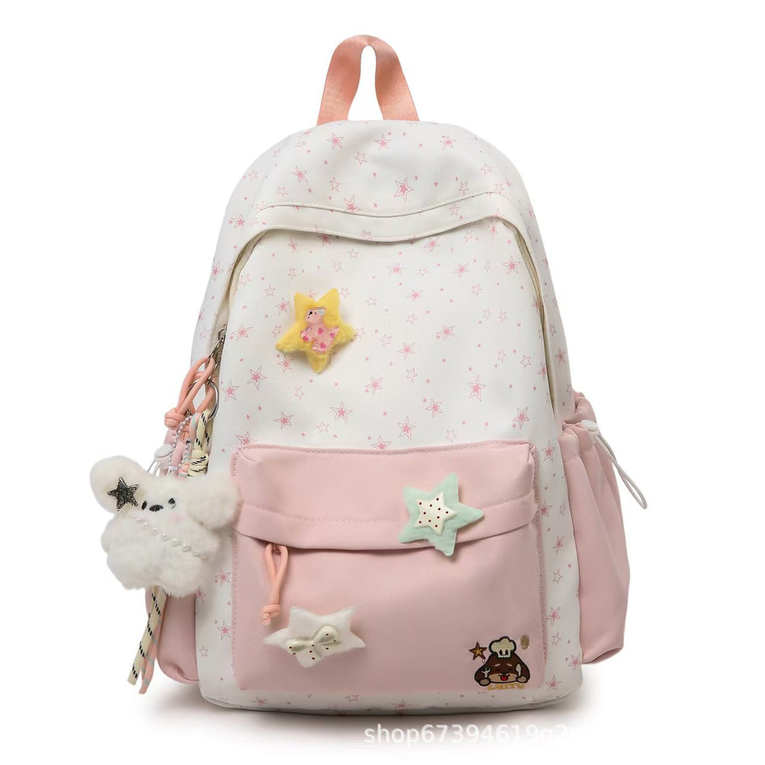 Star-themed Plush Backpack Kalsten