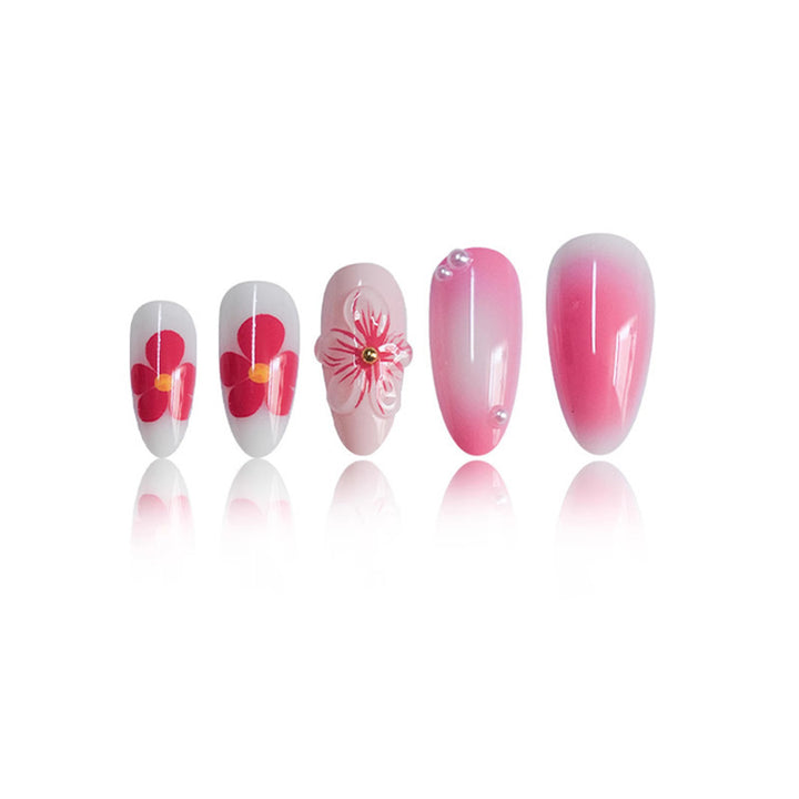 Floral Acrylic Nail Art Set Kalsten