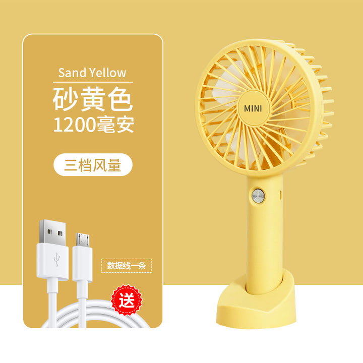 Unisex Portable Mini Fan with USB Connection and Variable Speed Control Kalsten