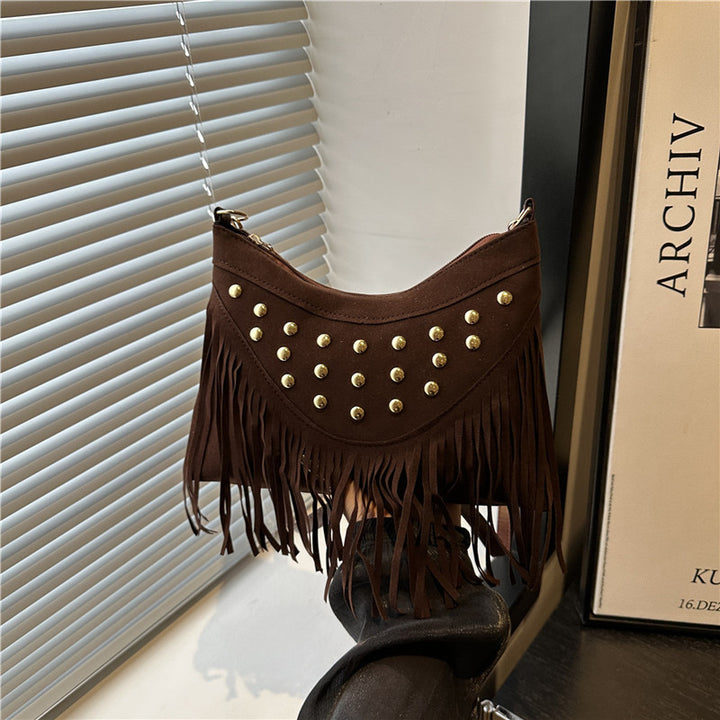 Decorative Fringe Crossbody Bag Kalsten