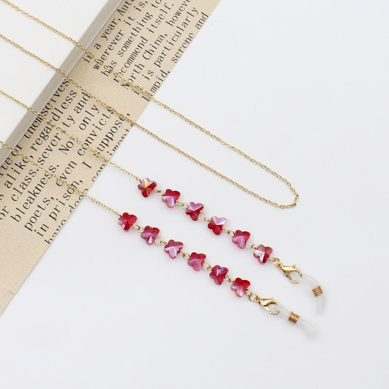 Floral Eyewear Chain Holder Kalsten