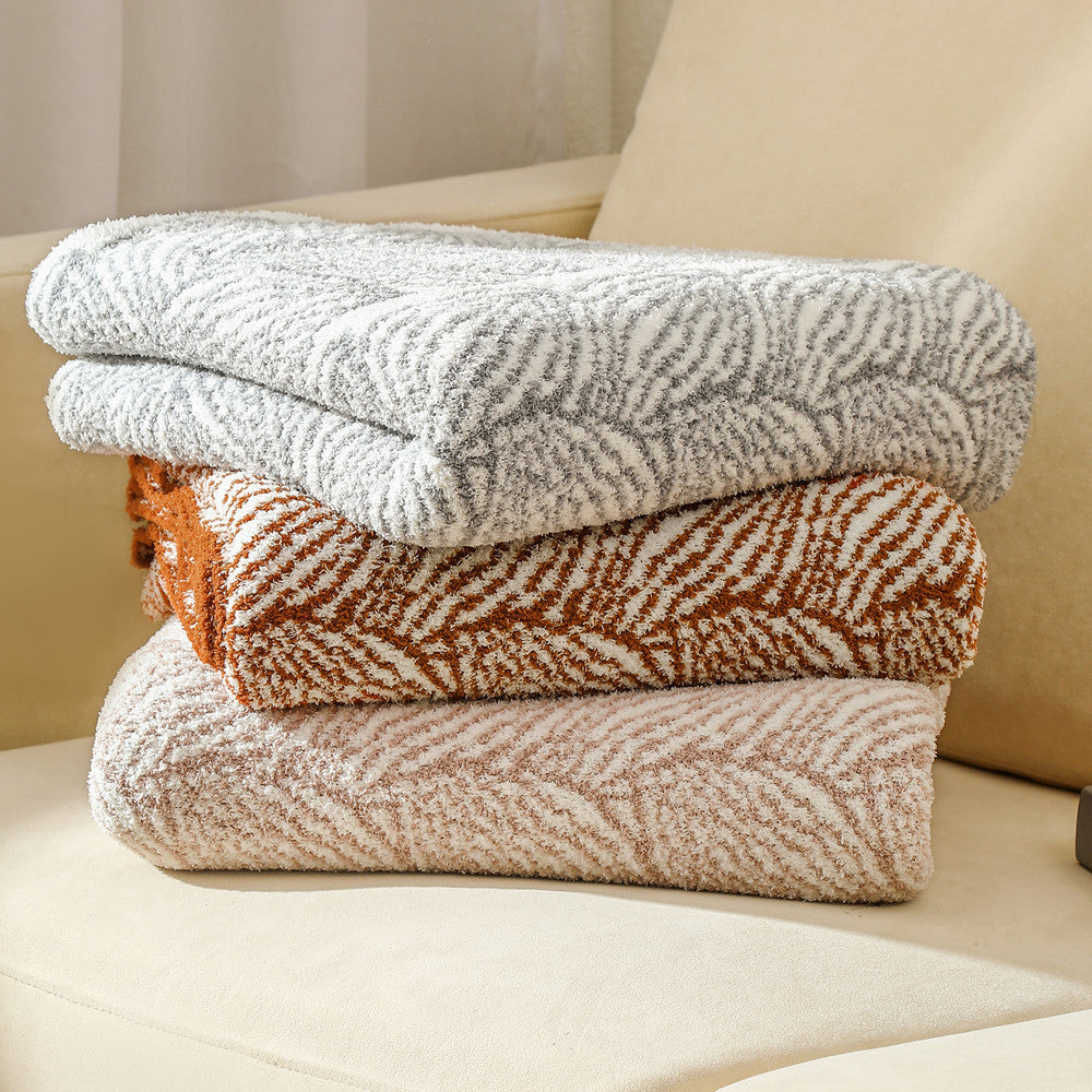 Soft Plush Decorative Throw Blanket Kalsten
