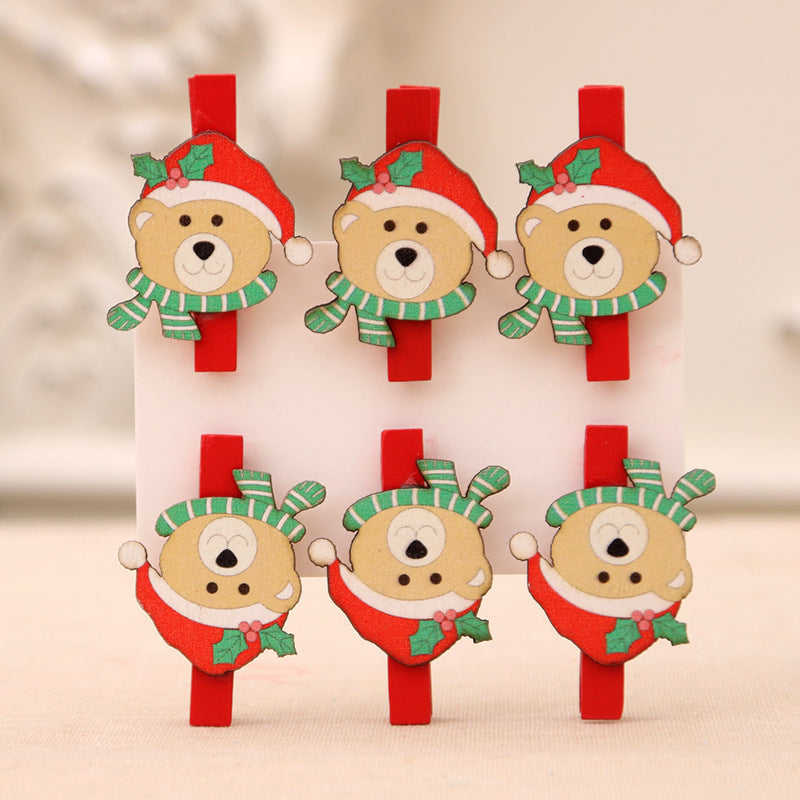 Decorative Christmas Themed Clip Set Kalsten