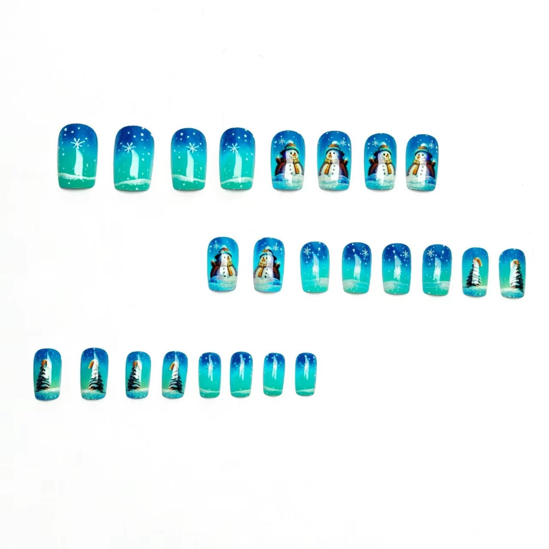 Winter Wonderland Themed Nail Art Kalsten