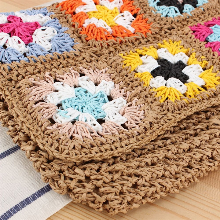Handmade Shoulder Bag in Modern Patchwork Design Kalsten