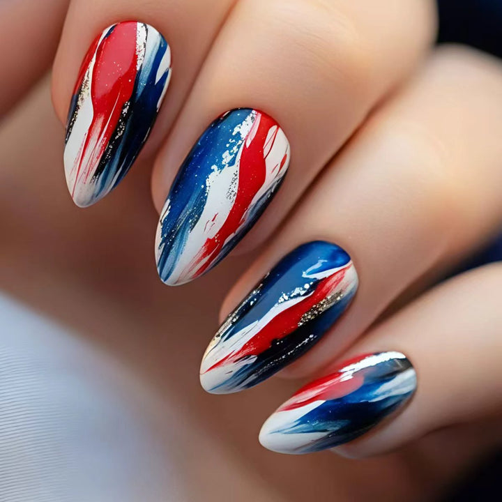 Artistic Abstract Nail Art Kalsten