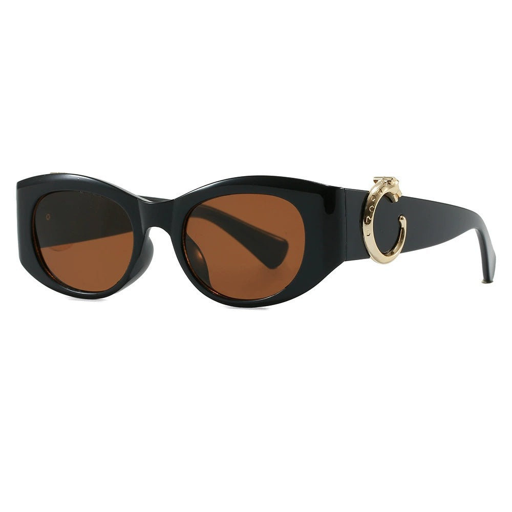 Women's elegant Cat-Eye sunglasses with golden details Kalsten