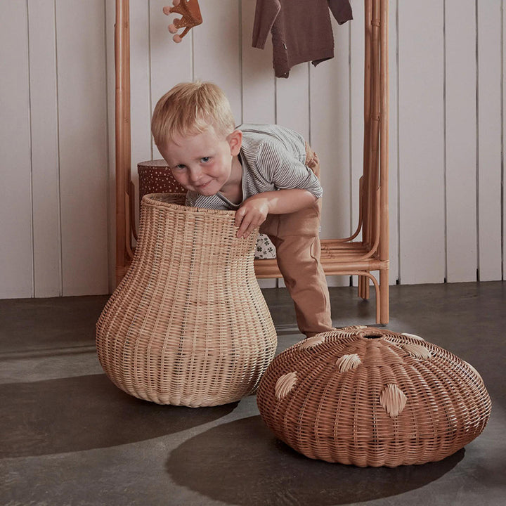 Decorative Mushroom-Shaped Storage Basket Kalsten