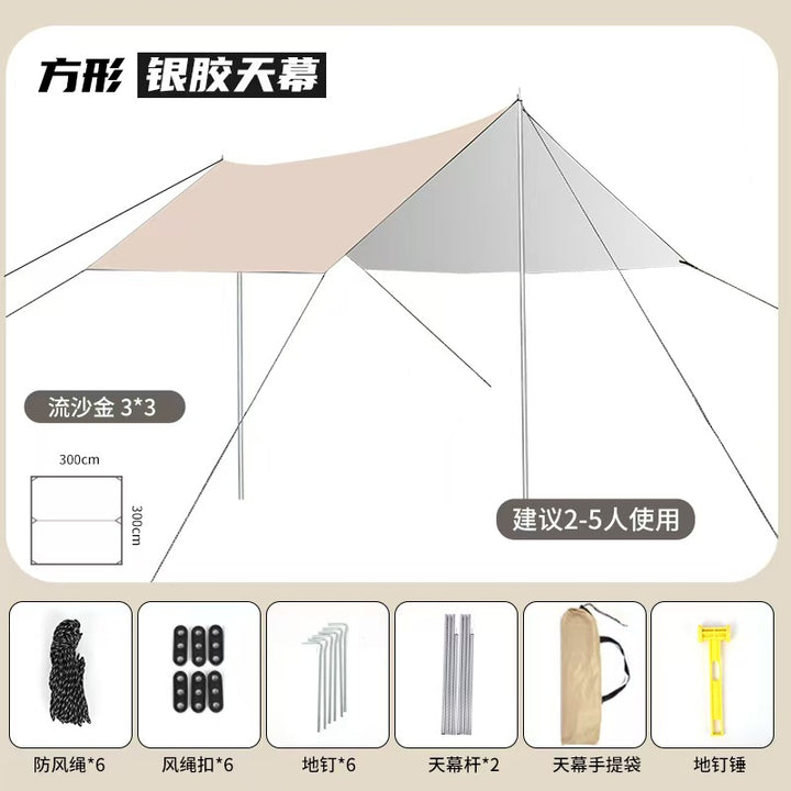 Versatile sun sail Kalsten