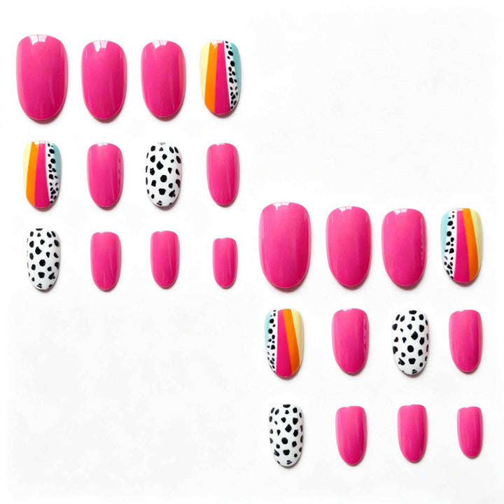 Creative Abstract Nail Art
