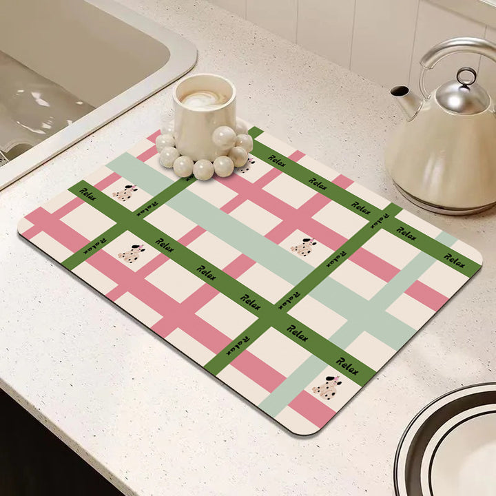 Cute Cartoon Food-Themed Kitchen Mat Kalsten