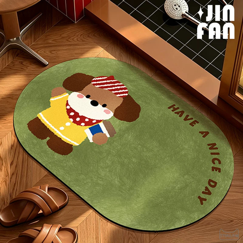 Cartoon Character Area Rug Kalsten