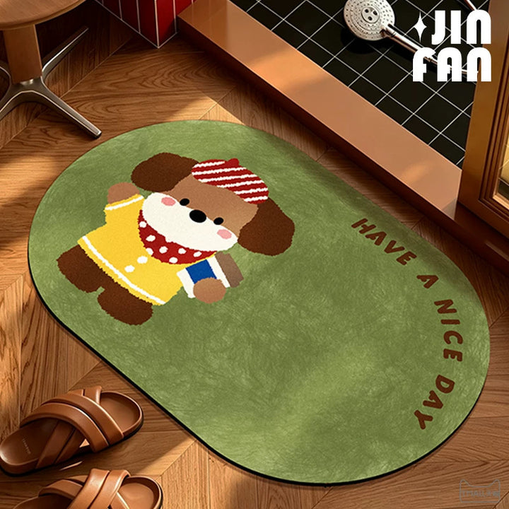 Cartoon Character Area Rug Kalsten