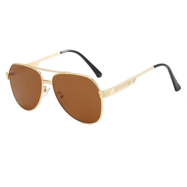 Ladies elegant aviator sunglasses with sturdy metal frame and UV protection Kalsten