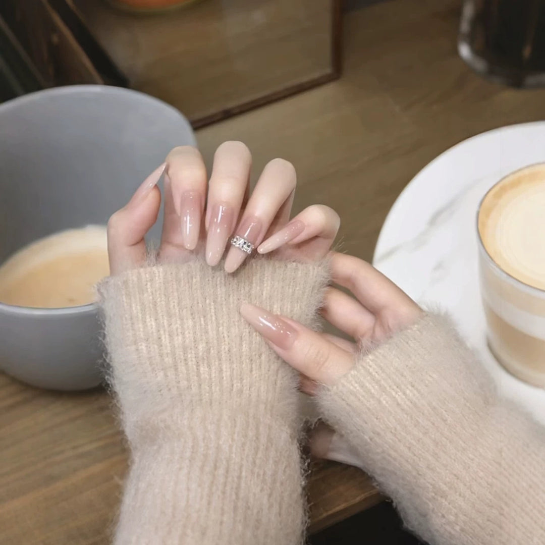 Elegant Long Stiletto Nail Enhancements
