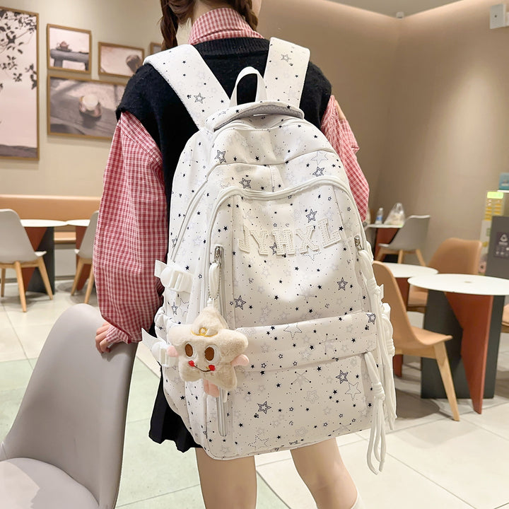 Stylish Star-Printed Backpack Kalsten 1791205378