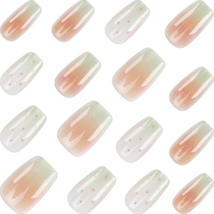 Elegant Square Gel Press-On Nails Kalsten