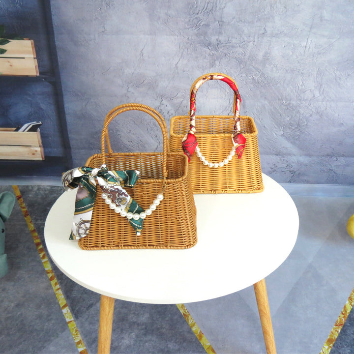 Eco-Friendly Storage Woven Basket Kalsten