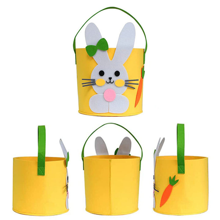 Cute Bunny Easter Candy Bucket Kalsten
