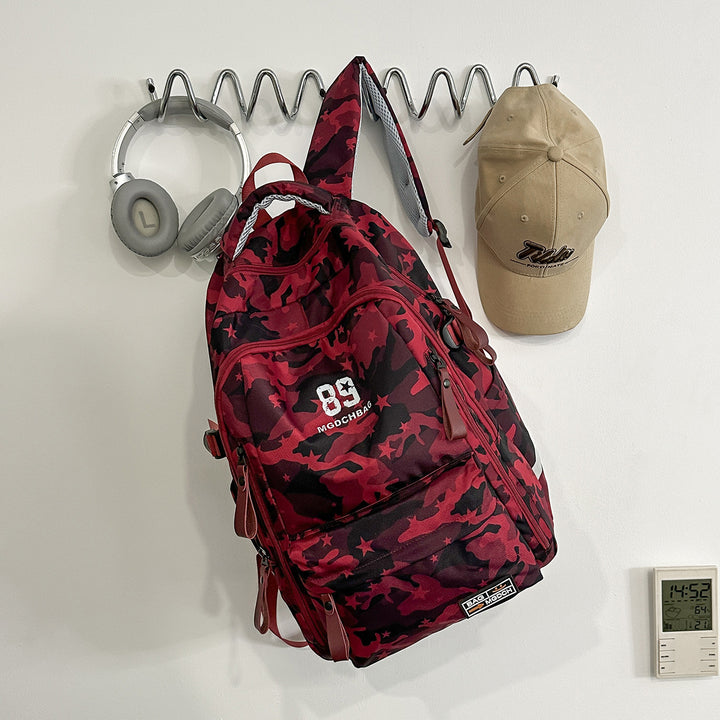Versatile Camouflage Backpack with Multi-Pocket Design Kalsten