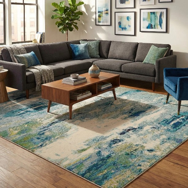 Geometric Design Outdoor Area Rug