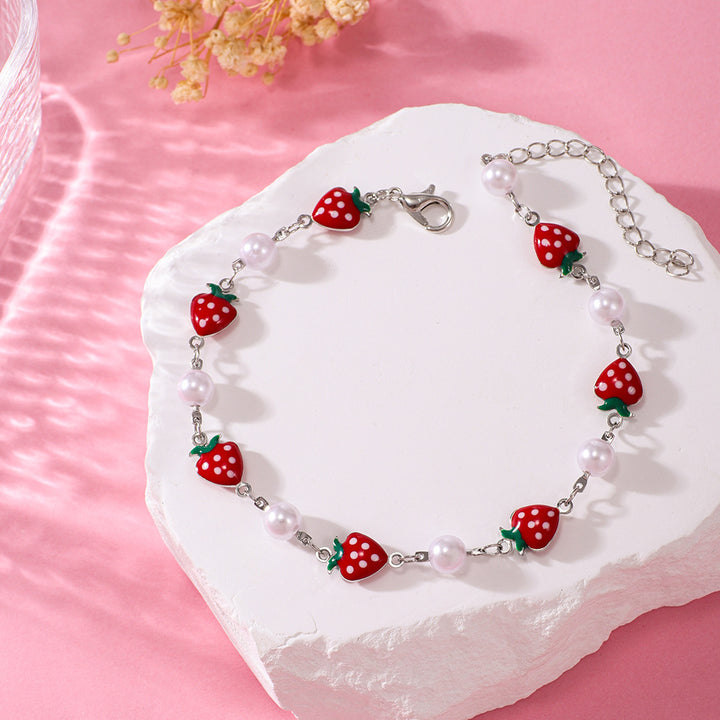 Strawberry Charm Bracelet Kalsten