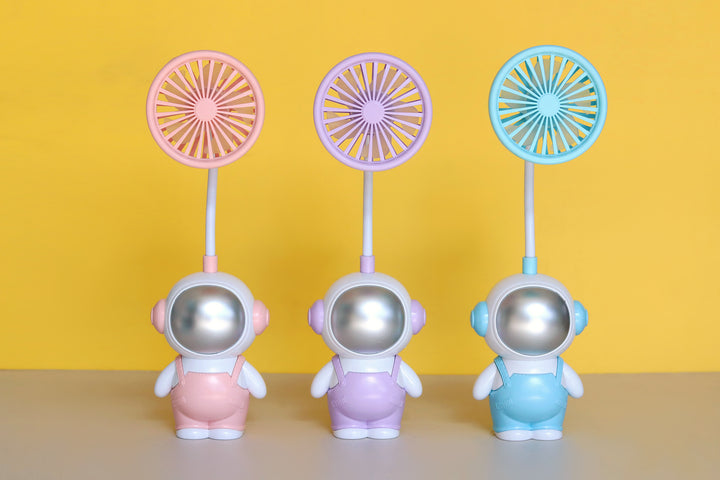 Unisex Fun Hand Fan in Astronaut Design Kalsten