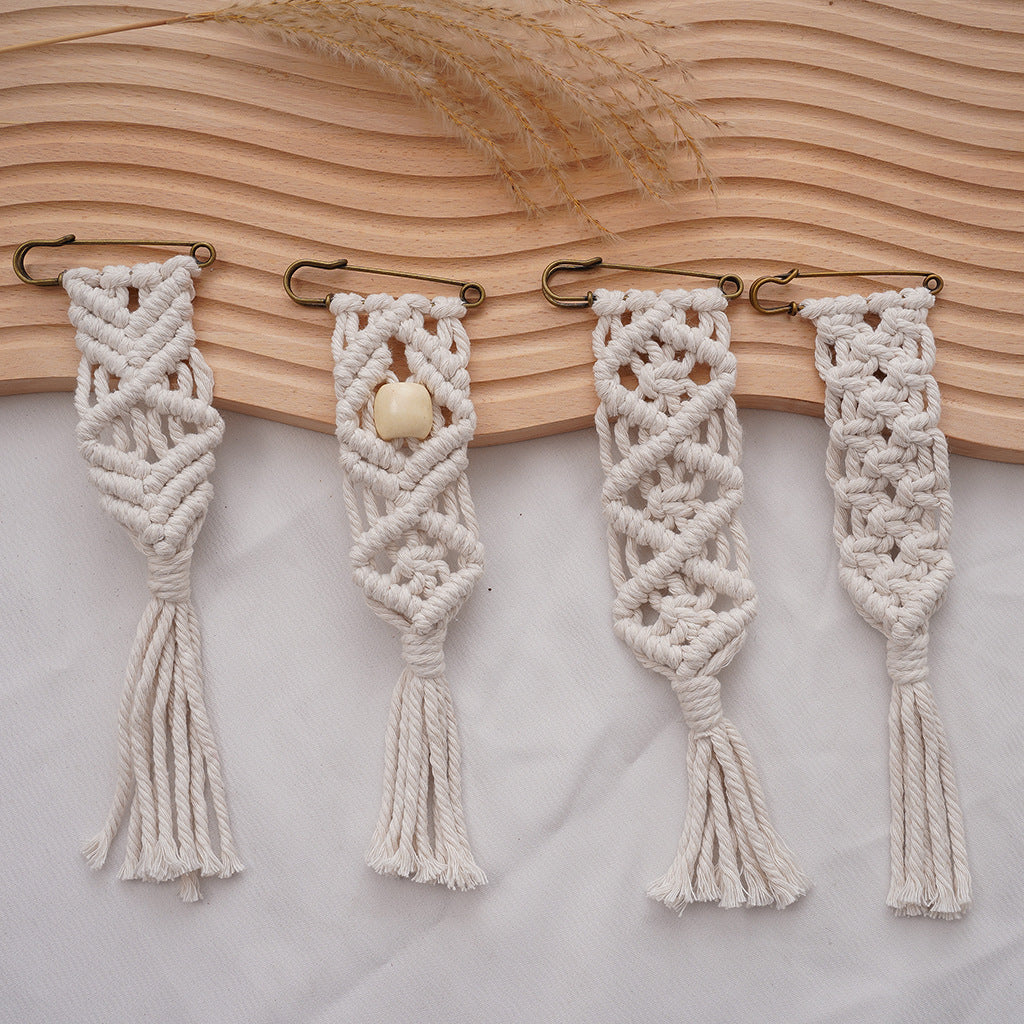 Decorative Macramé Wall Hanging Organizer Kalsten