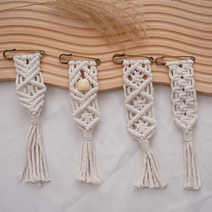 Decorative Macramé Wall Hanging Organizer Kalsten