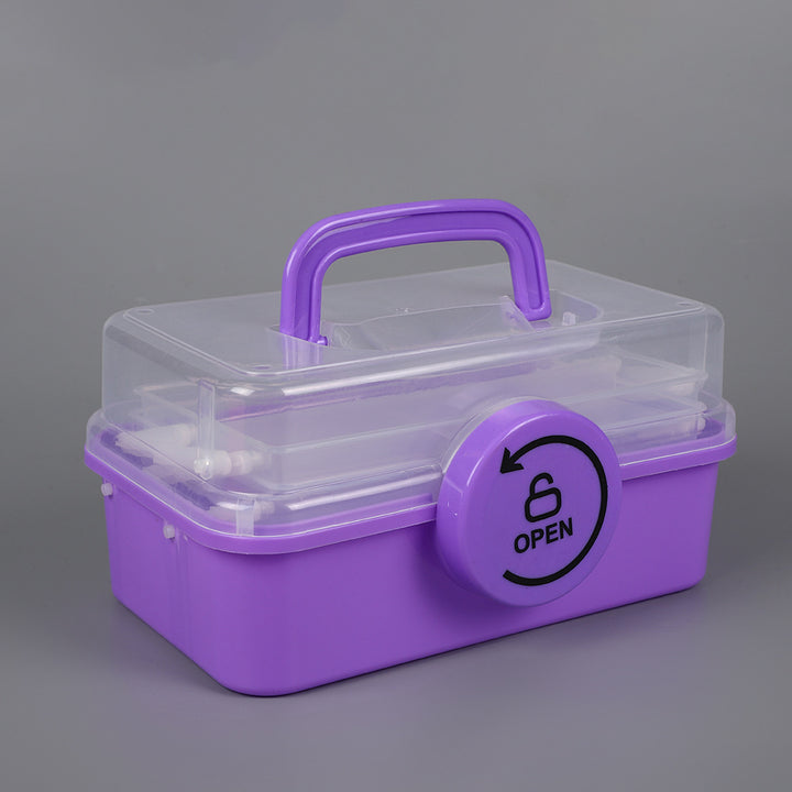 Portable Multi-Section Craft Storage Box Kalsten