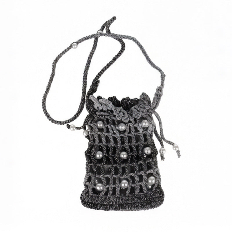 Decorative Crochet Mini Backpack
