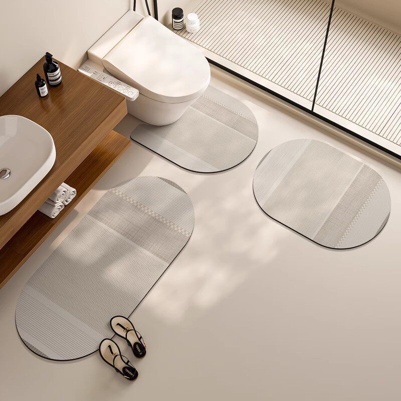 Premium Non-Slip Bathroom Mat Set