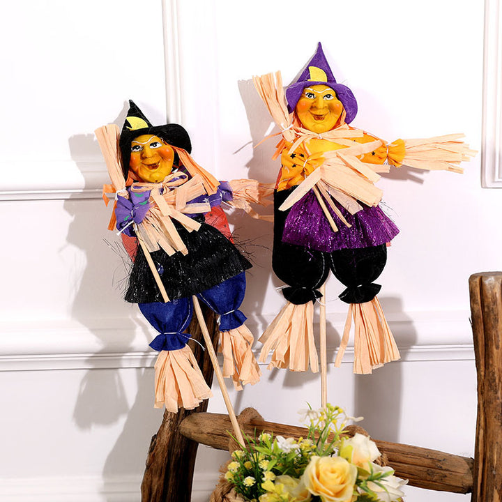 Decorative Witch Doll Figurine