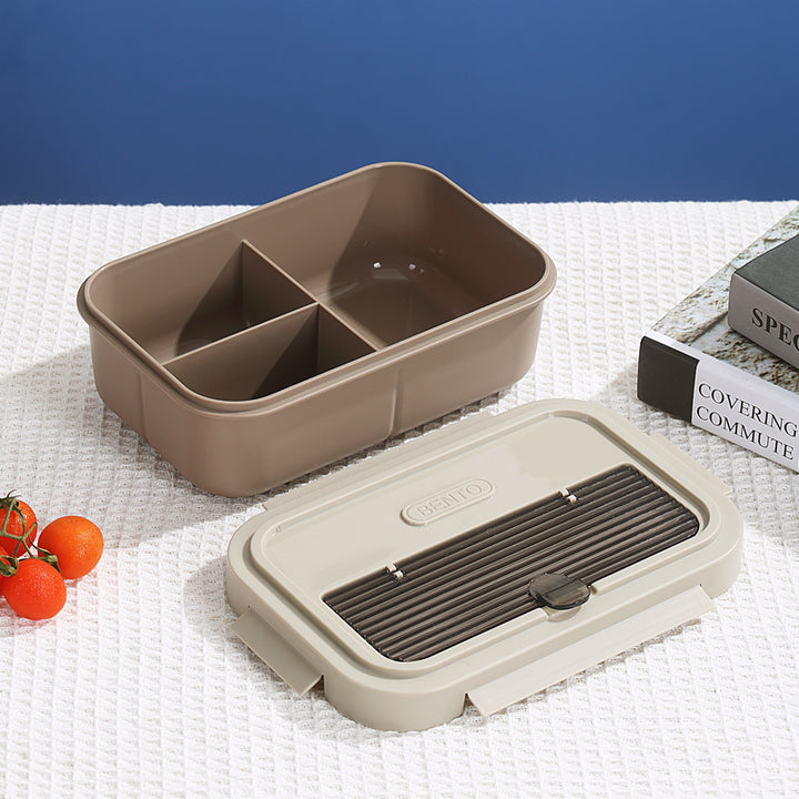 Multi-Compartment Stainless Steel Bento Lunch Box