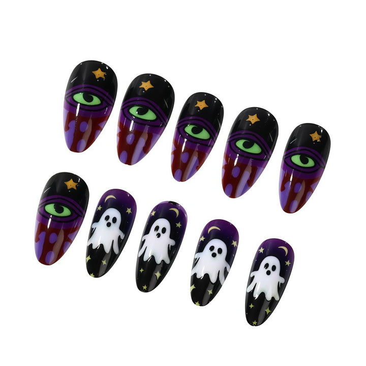 Creative Halloween-style artificial nails Kalsten