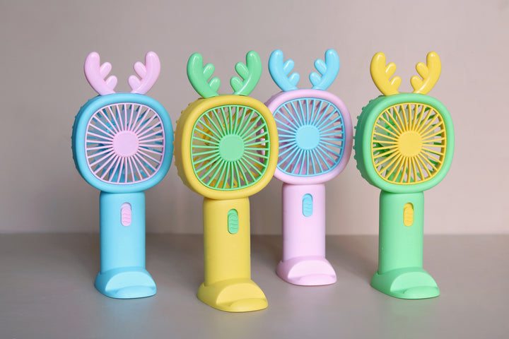 Unisex Portable Mini Hand Fan in Creative Animal Design Kalsten