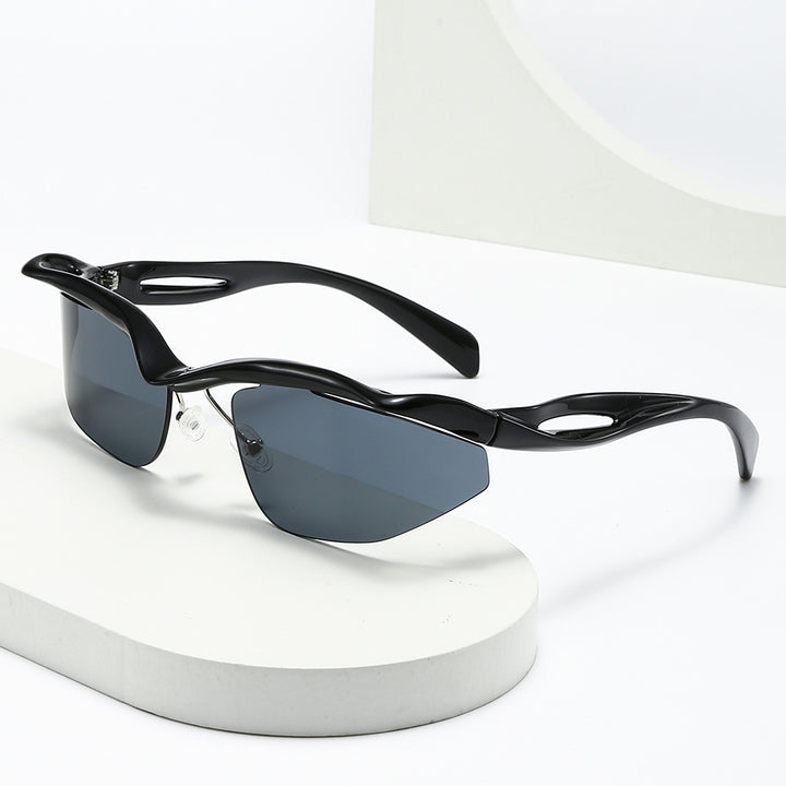 Women's sporty sunglasses with aerodynamic frame Kalsten 1780028486