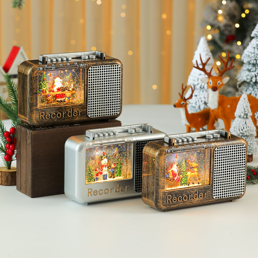 Decorative Musical Snow Globe Radio Kalsten
