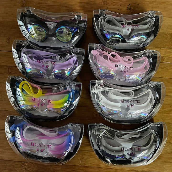 Children's Colorful Hydrodynamic Swim Goggles Kalsten