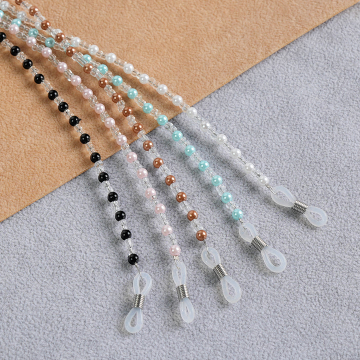 Vintage-Inspired Beaded Eyewear Chain kalsten
