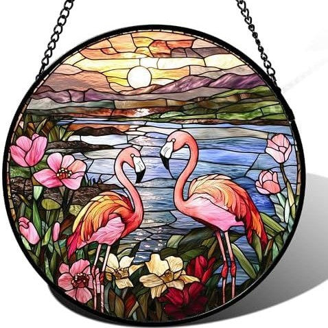 Stained Glass Phoenix Wall Art Kalsten
