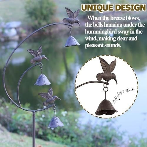 Decorative Hummingbird Wind Chime Kalsten