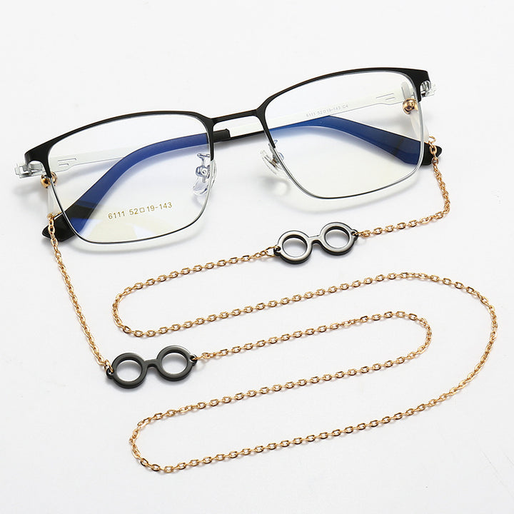 Stylish Eyewear with Decorative Chain Kalsten