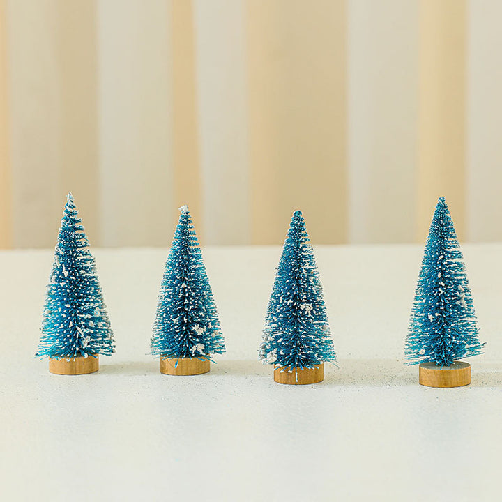 Decorative Miniature Christmas Tree Figurines Kalsten