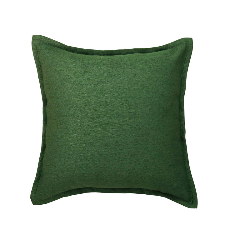 Decorative Linen Throw Pillow Cover with Piped Edge