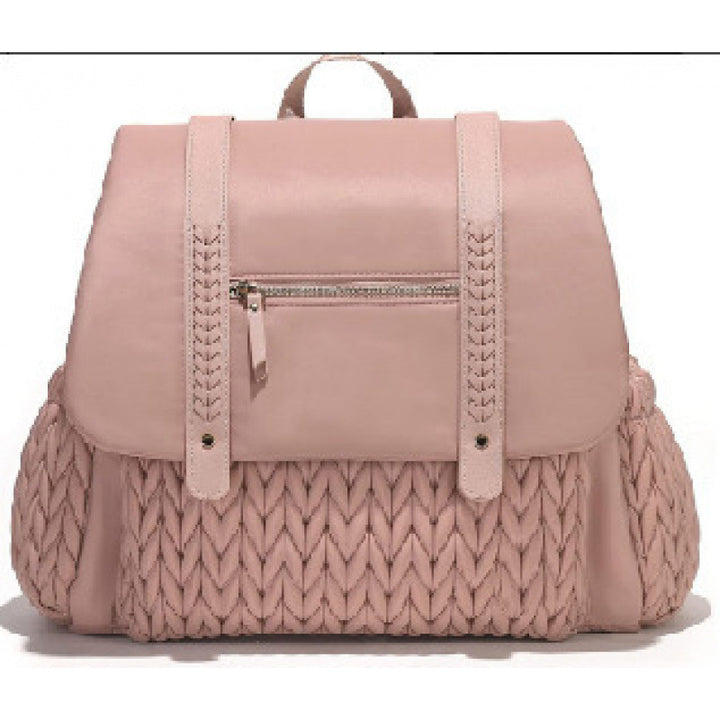 Fashionable backpack with braided design Kalsten