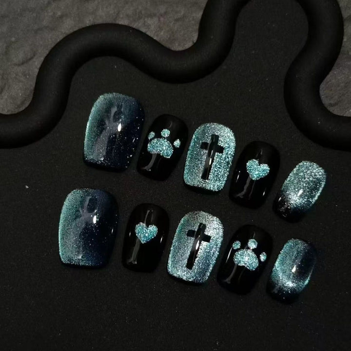 Artistic Press-On Nail Set Kalsten