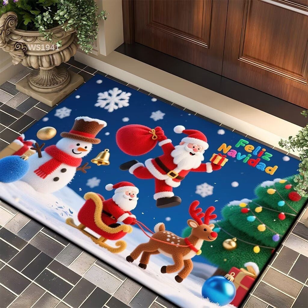 Holiday Themed Area Mat
